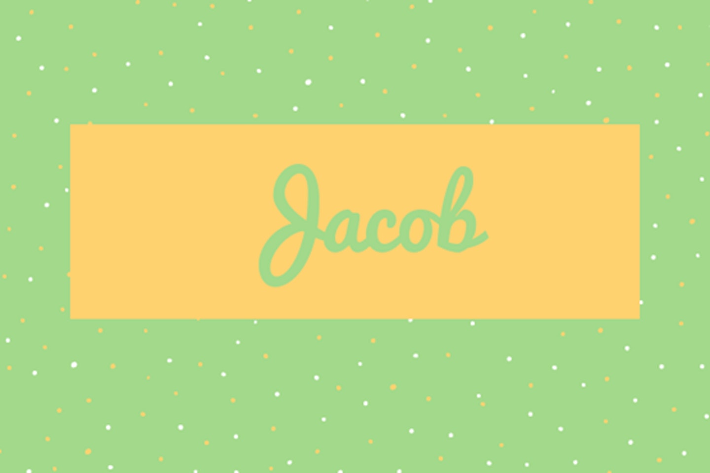 32) Jacob