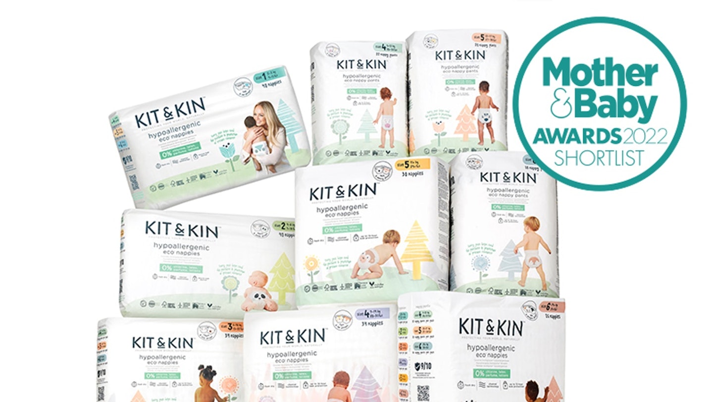 Kit & Kin hypoallergenic eco nappies Review