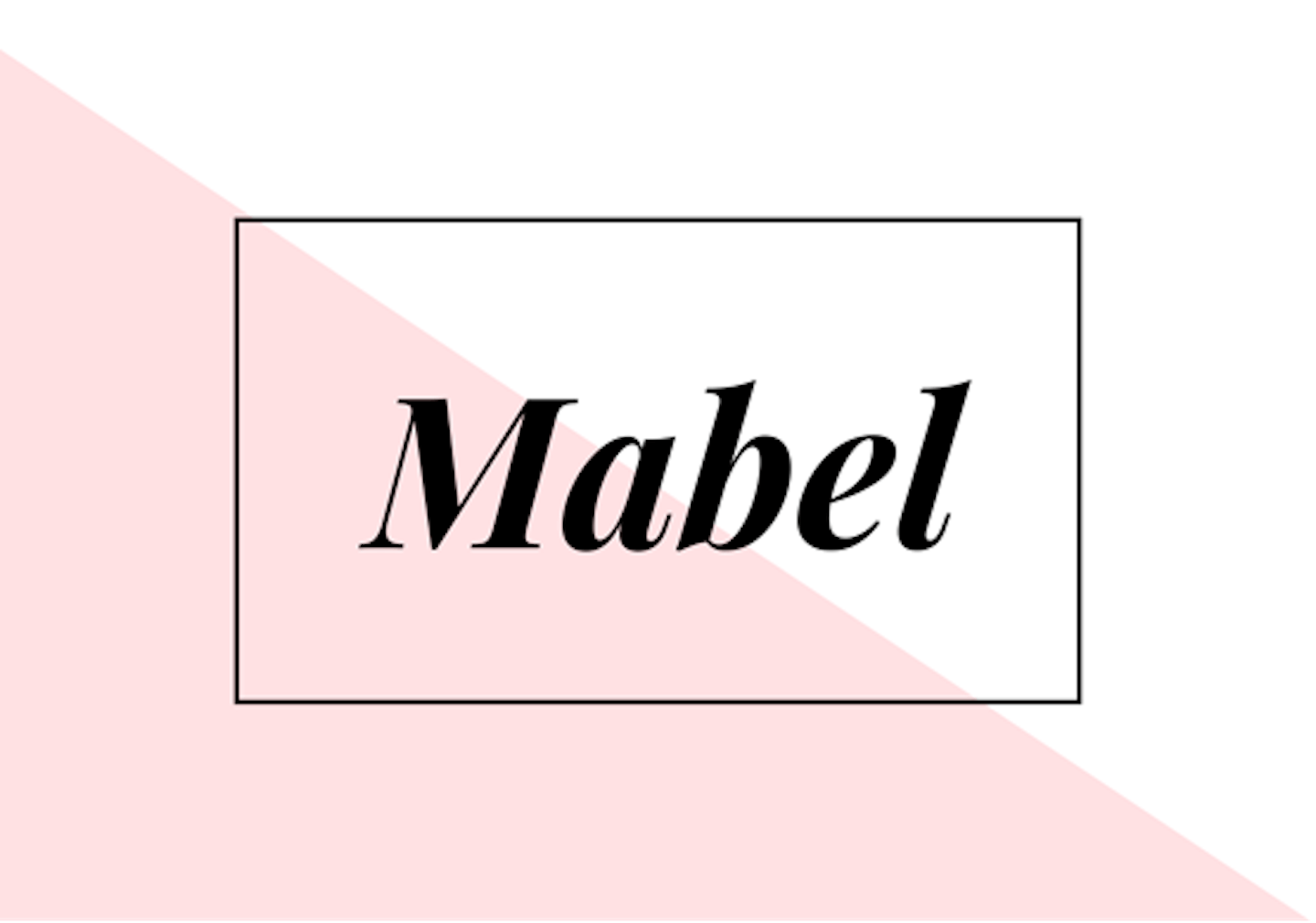 18) Mabel