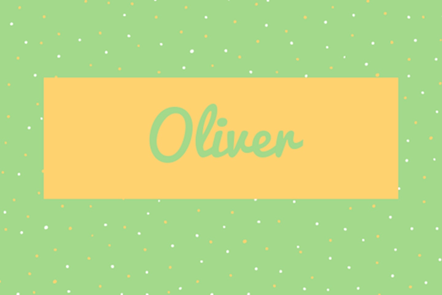 30) Oliver