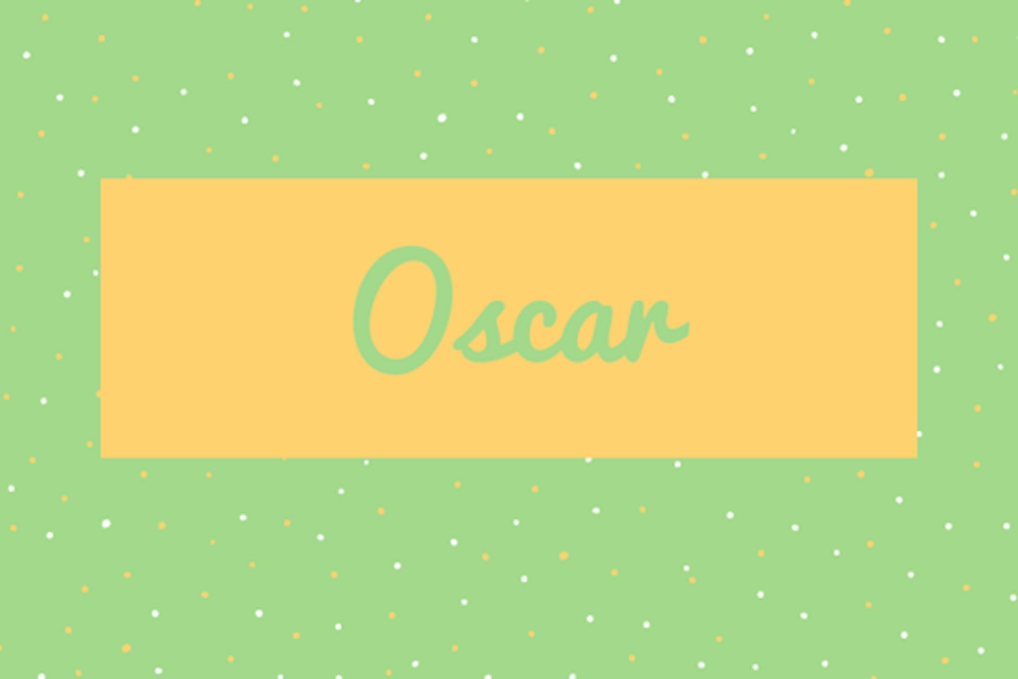34) Oscar