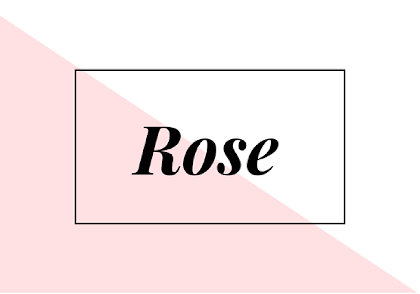 21) Rose