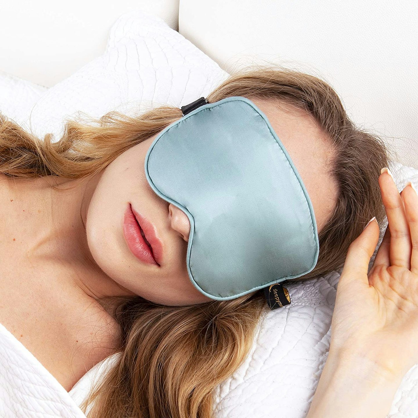 sleepymoon bamboo minky weighted sleep mask