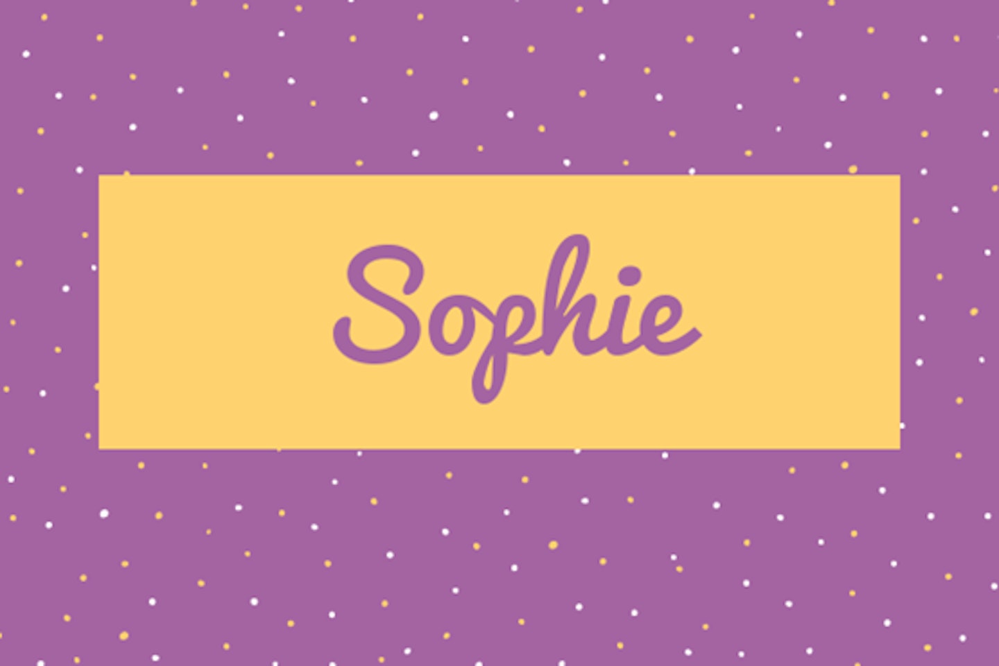 51) Sophie