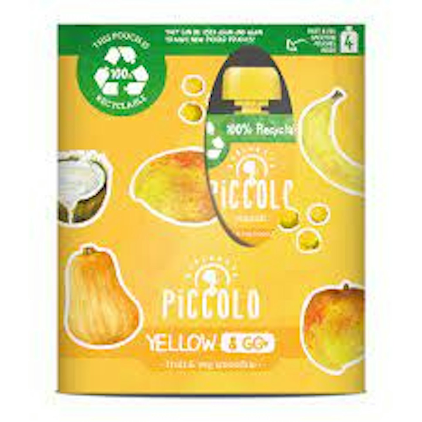 Piccolo Organic Yellow & Go smoothie