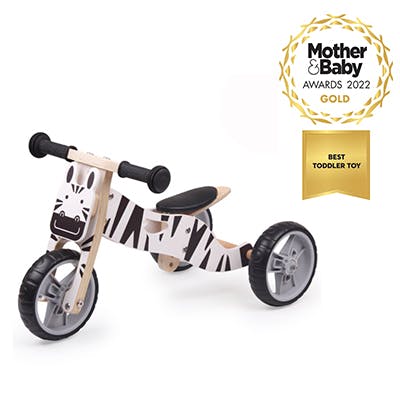 Zebra balance outlet bike