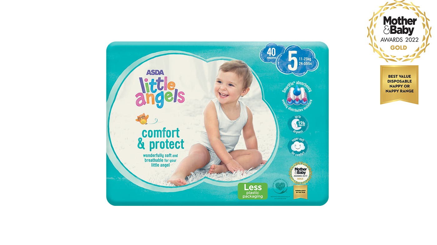 ASDA Little Angels Comfort & Protect Nappies Reviews Mother & Baby