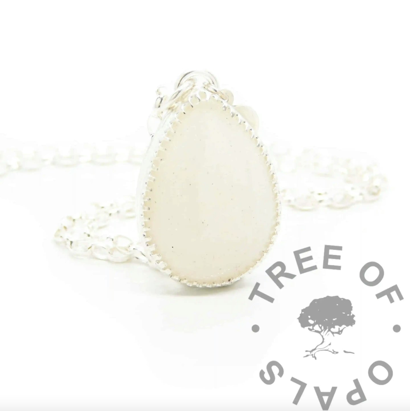 Breastmilk Teardrop Necklace