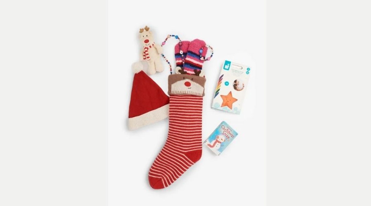 CHRISTMAS STOCKING WITH NECKLACE GIFT SET