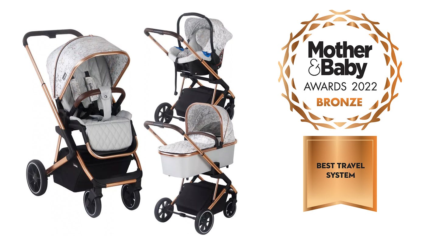 Rose gold outlet baby travel system