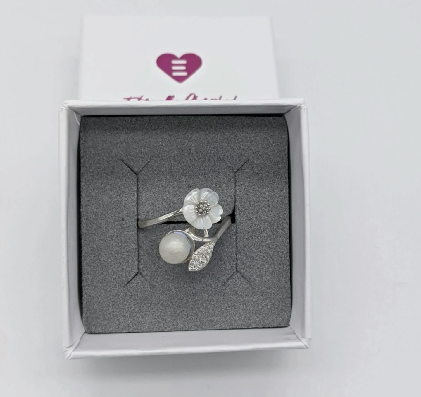 Flower Ring Sterling Silver