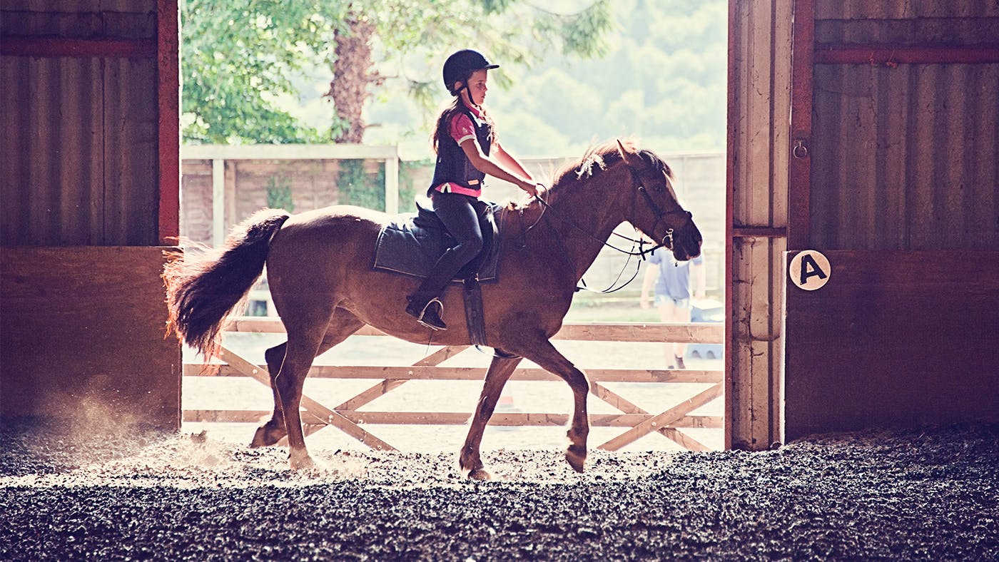 Horse riding kidswear for fun in the saddle