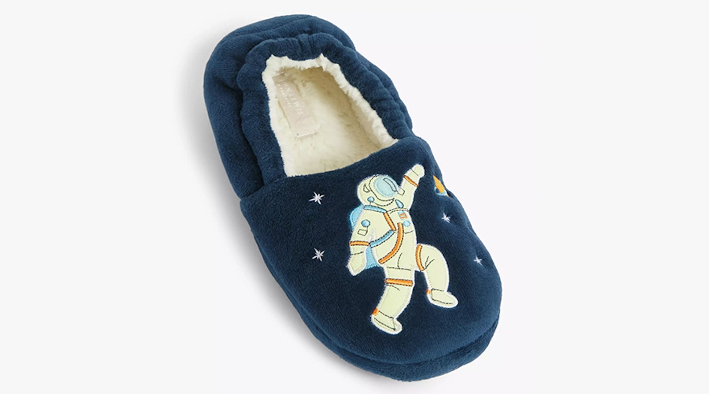 Best kids' slippers boys: John Lewis astronaut slipper