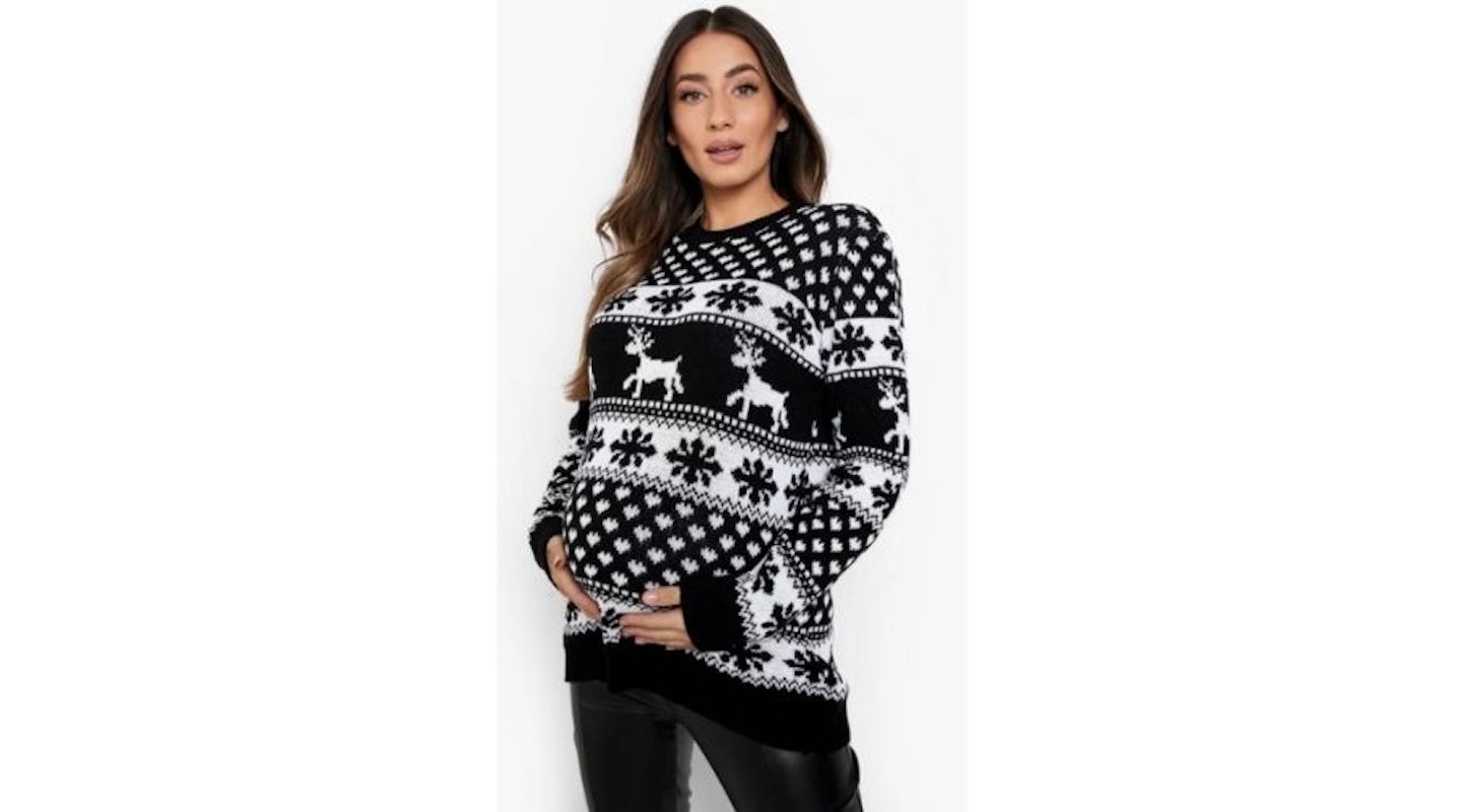 The best maternity Christmas jumpers 2021 | Reviews | Mother & Baby