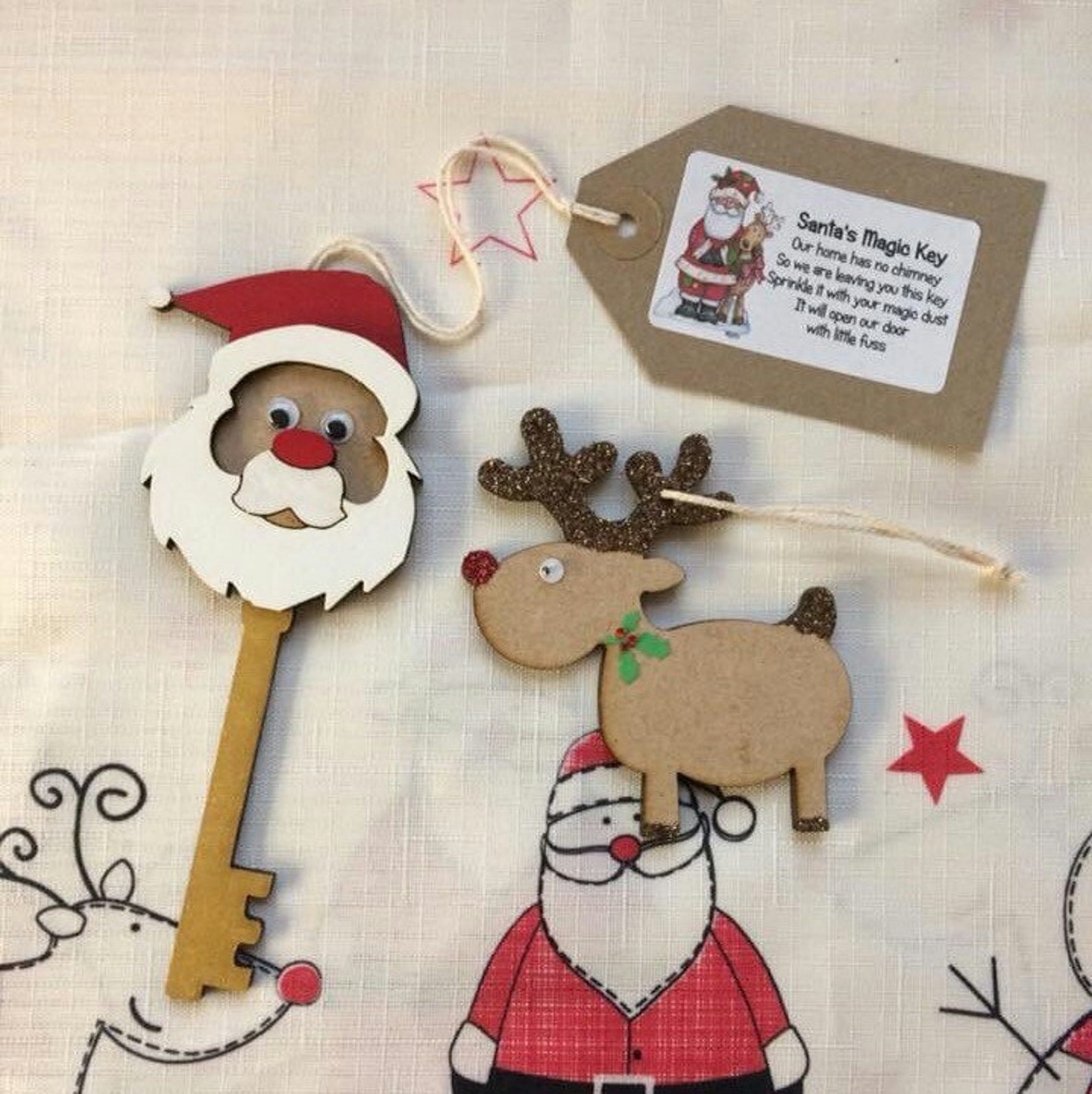 Personalised Santa key