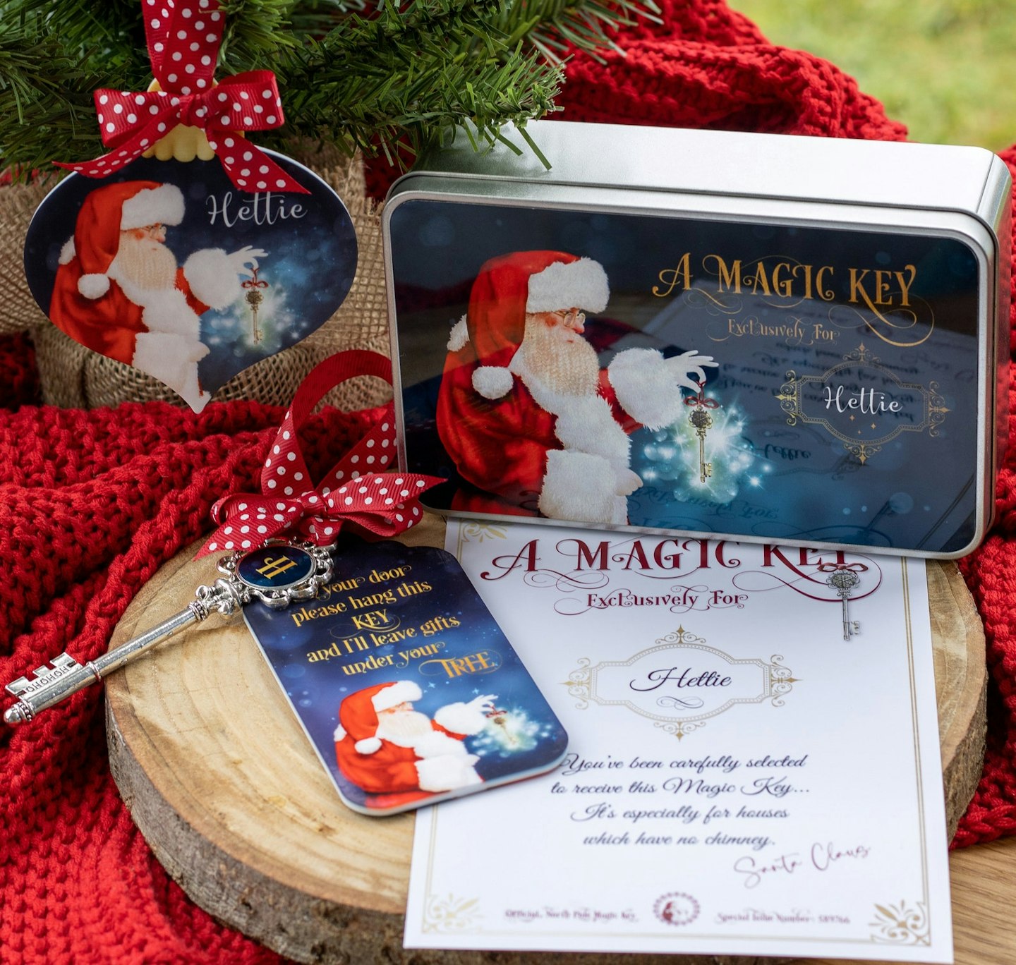 Santa Magic Key set