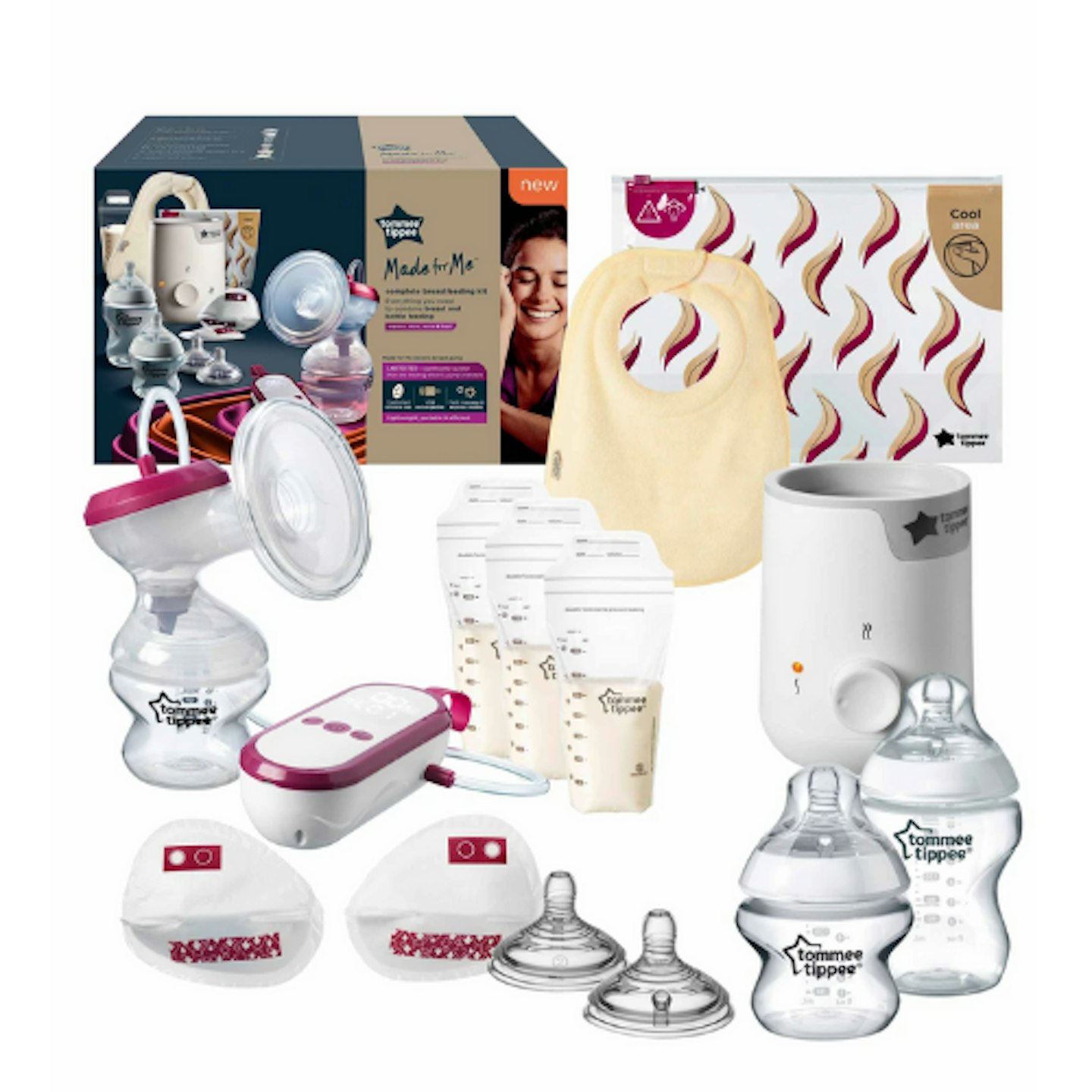 Tommee Tippee Closer to Nature Electric Pump Complete Breastfeeding Kit