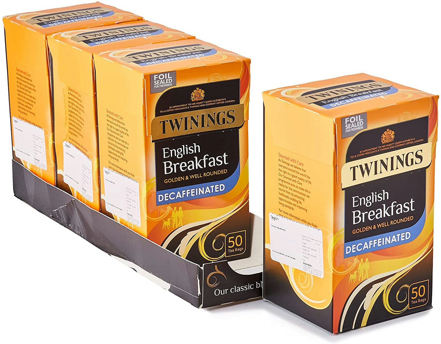 Twinings Decaffeinated English Breakfast Tea 
