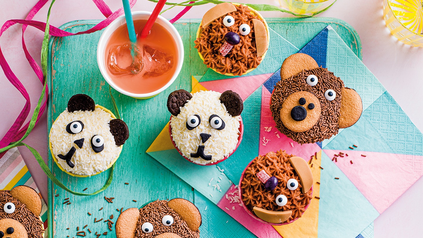 Annabel Karmel's animal cupcakes