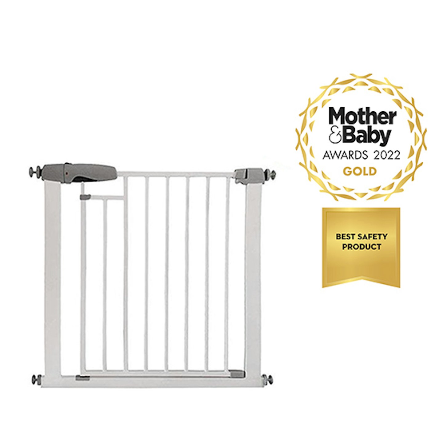 Callowesse Freedom Hands Free Magnetic Auto Close and Locking Stair Gate