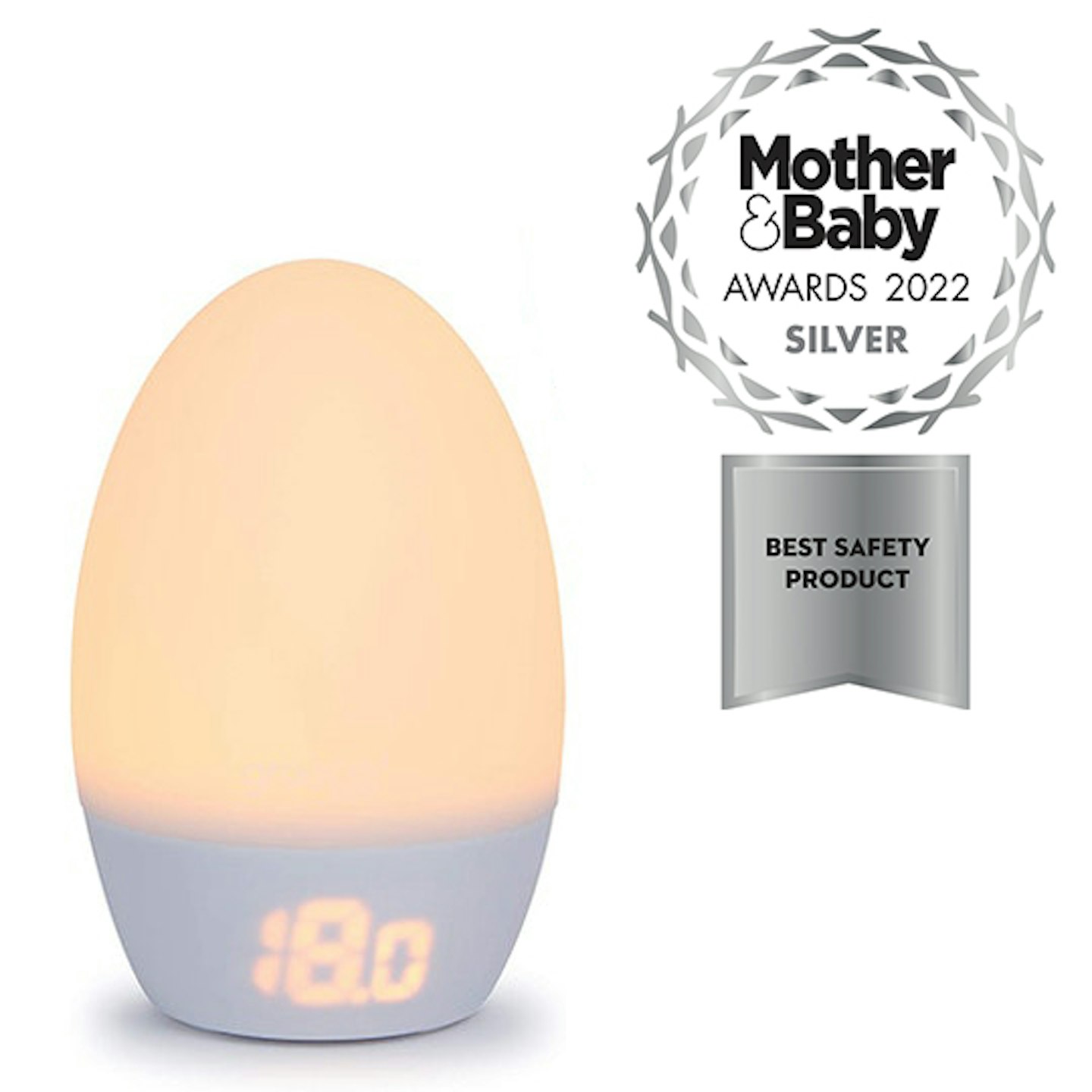 Tommee Tippee Gro Egg Digital Colour Changing Thermometer and NightLight