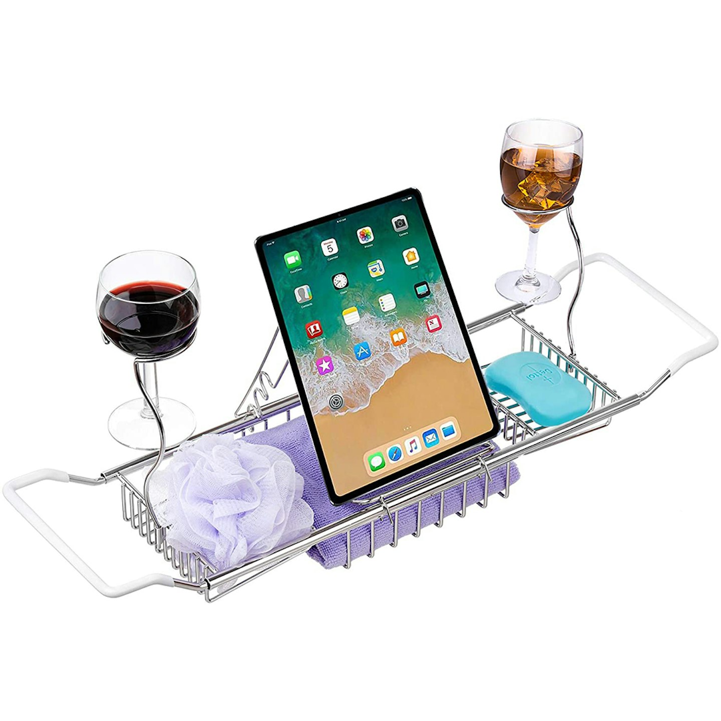 iPEGTOP Extendable Bathtub Caddy 