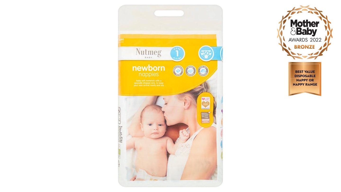 Morrisons Nutmeg Newborn Nappies