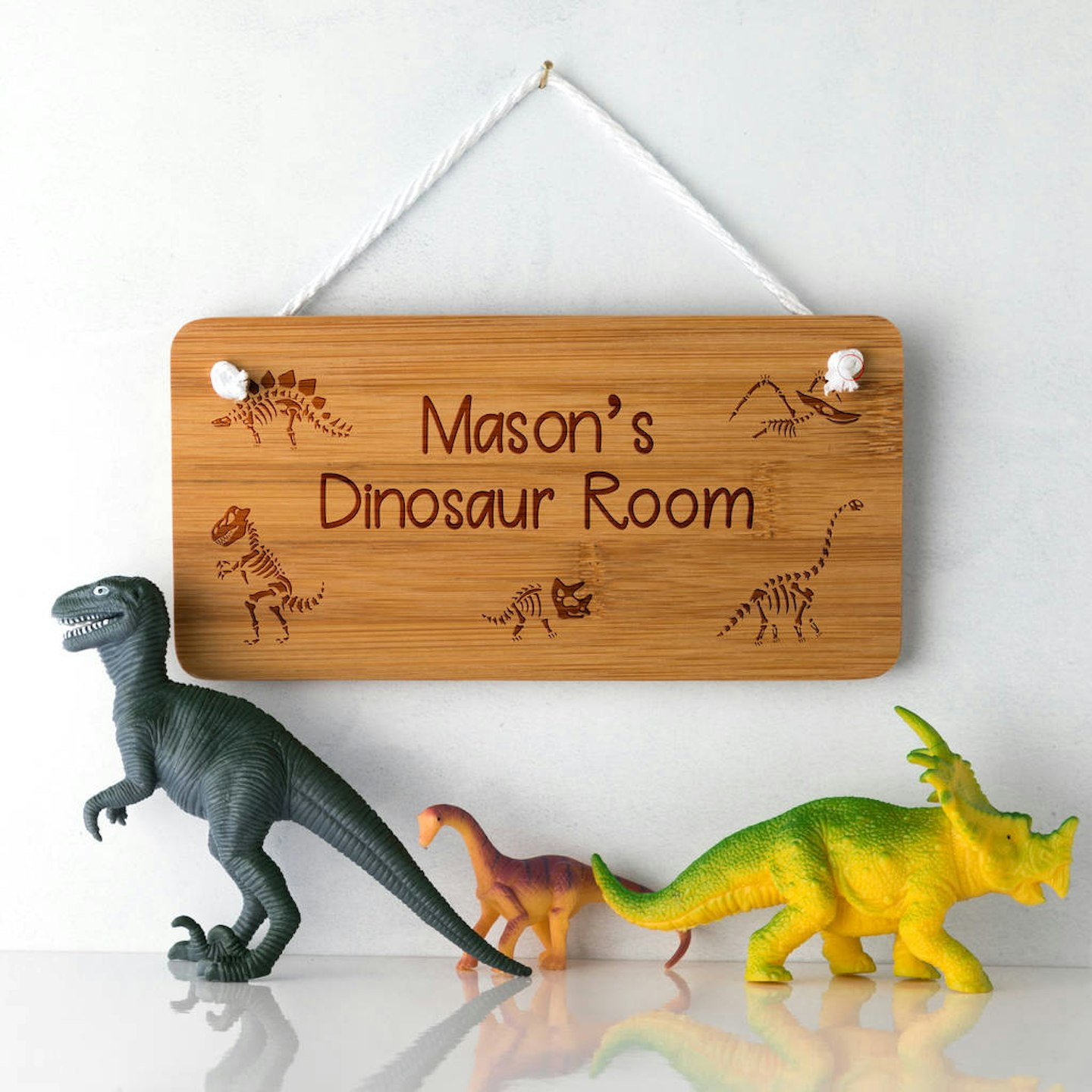 Personalised Dinosaur Bedroom Sign