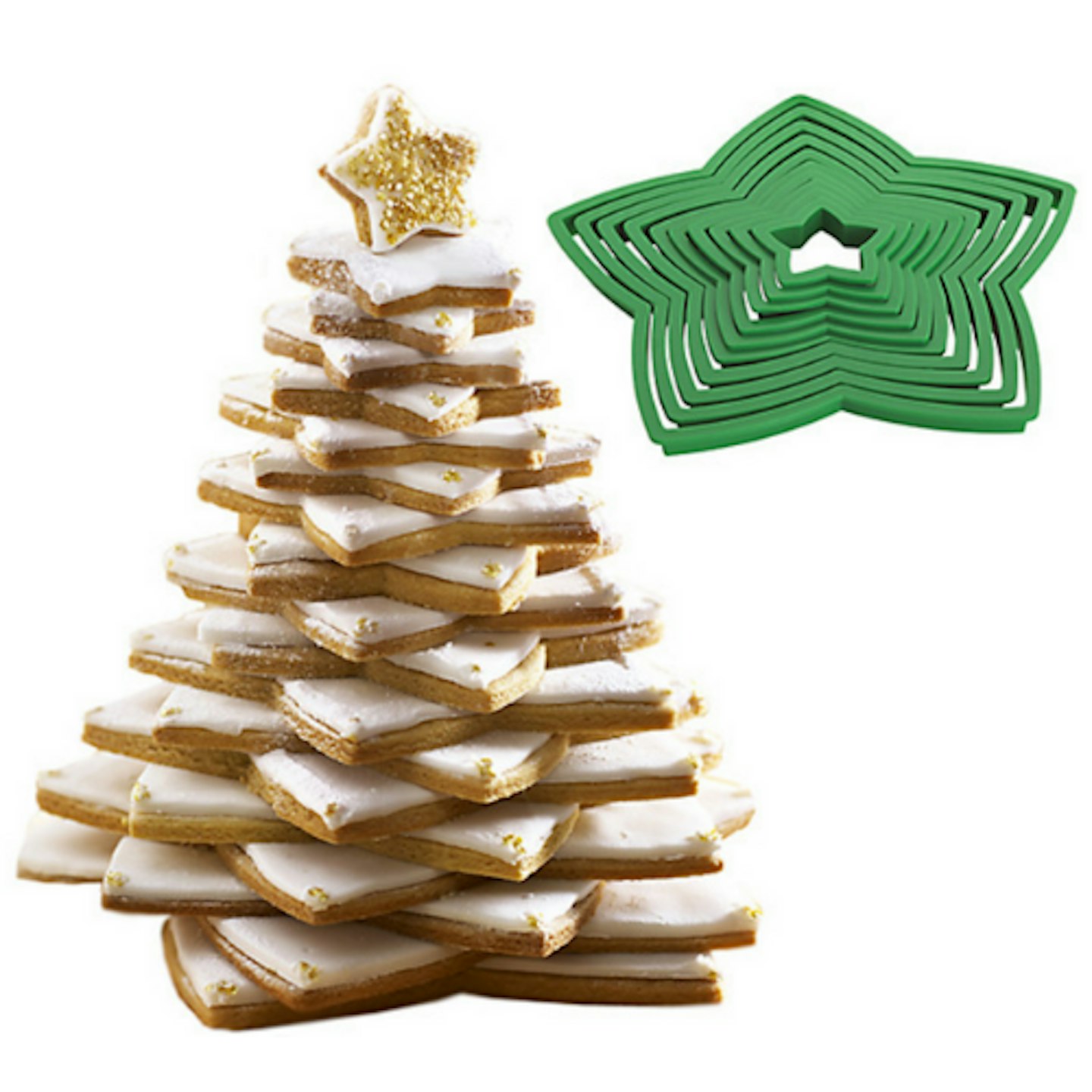 3D Christmas Cookie Cutter Set