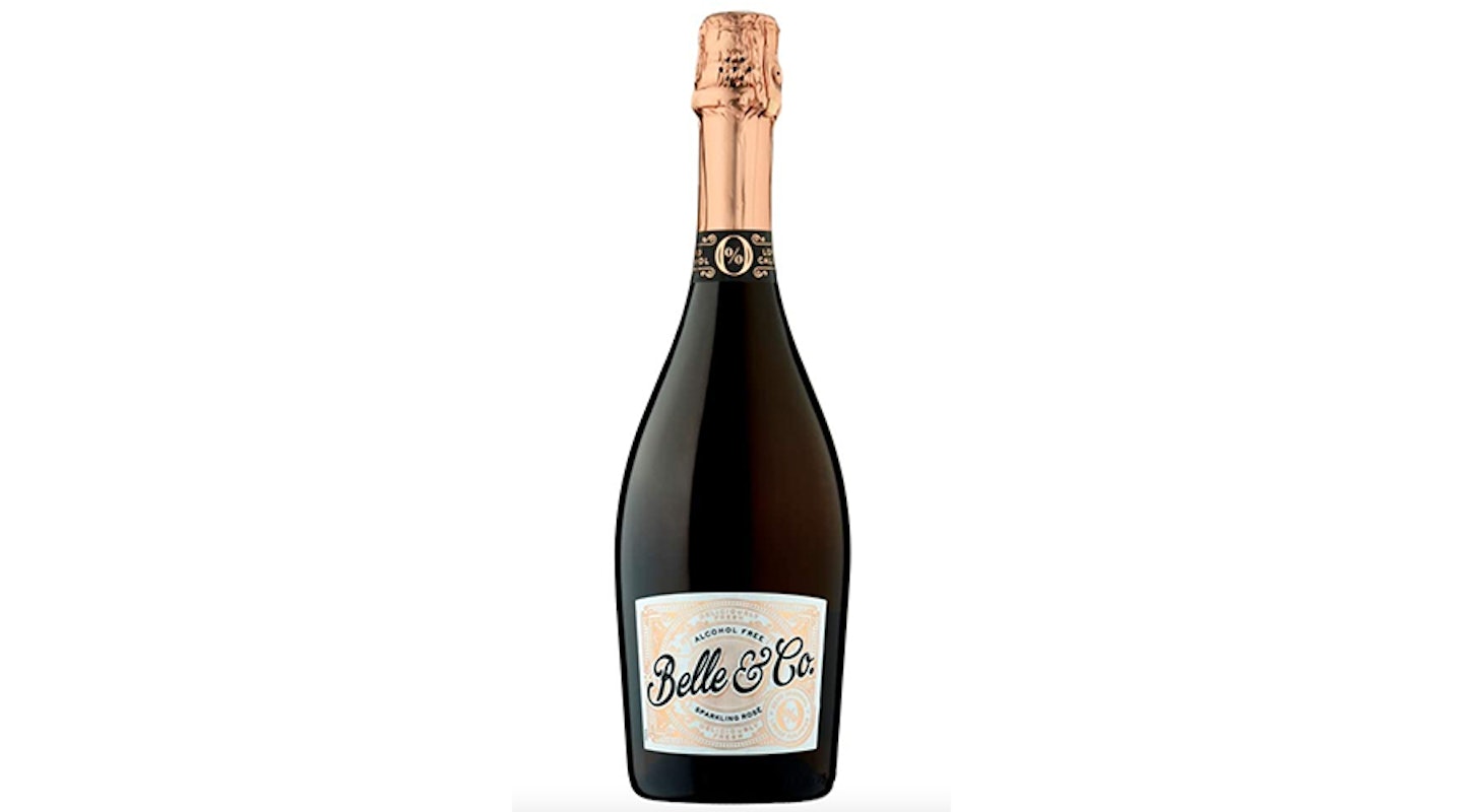 Best non-alcoholic drinks Belle & Co Sparkling Rose Alcohol Free Wine