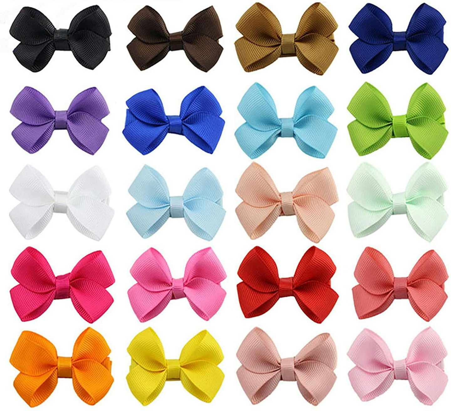 Boutique Mini Baby Hair Clips Hair Bow