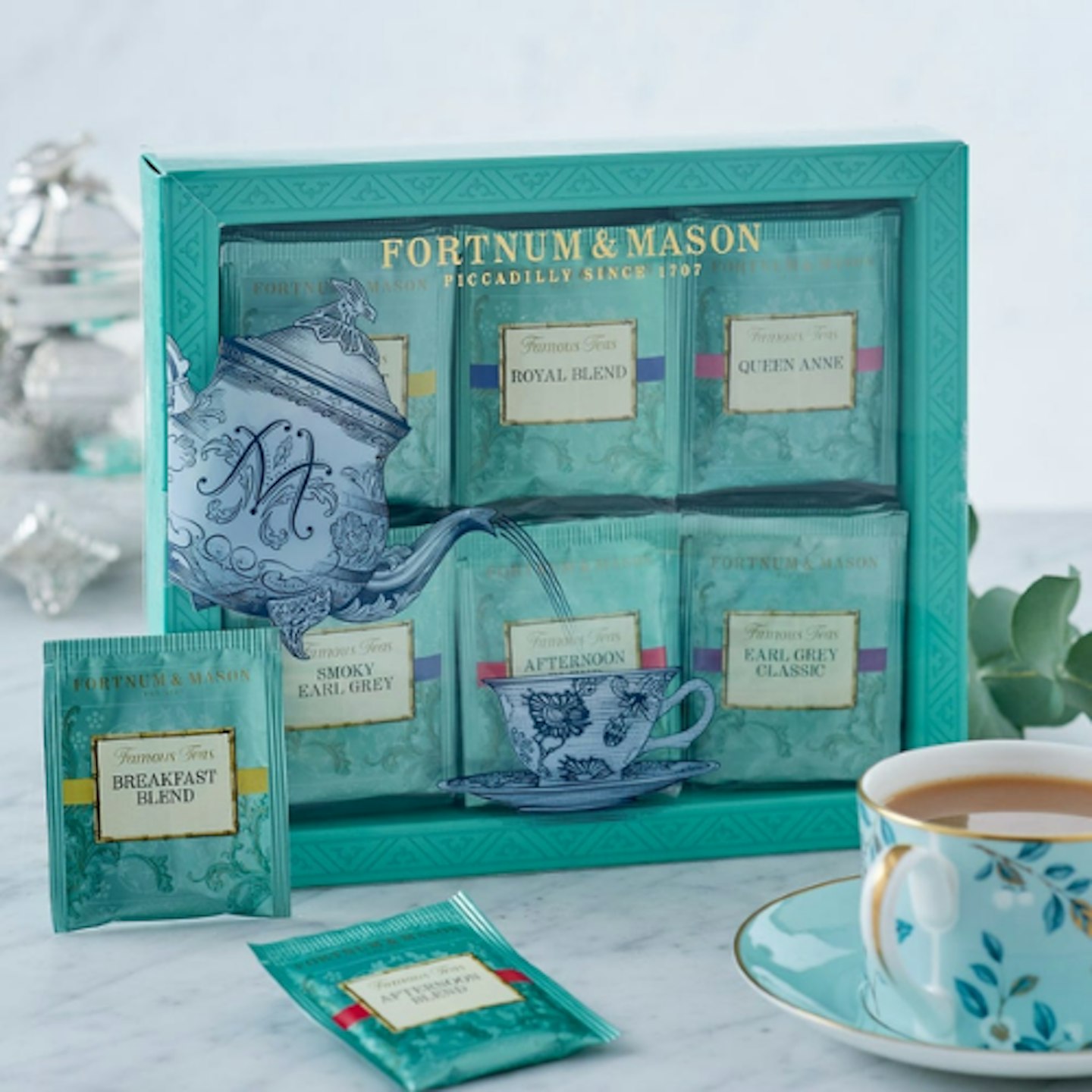 Fortnum's Famous Tea Selection, 60 Tea Bags, 120g