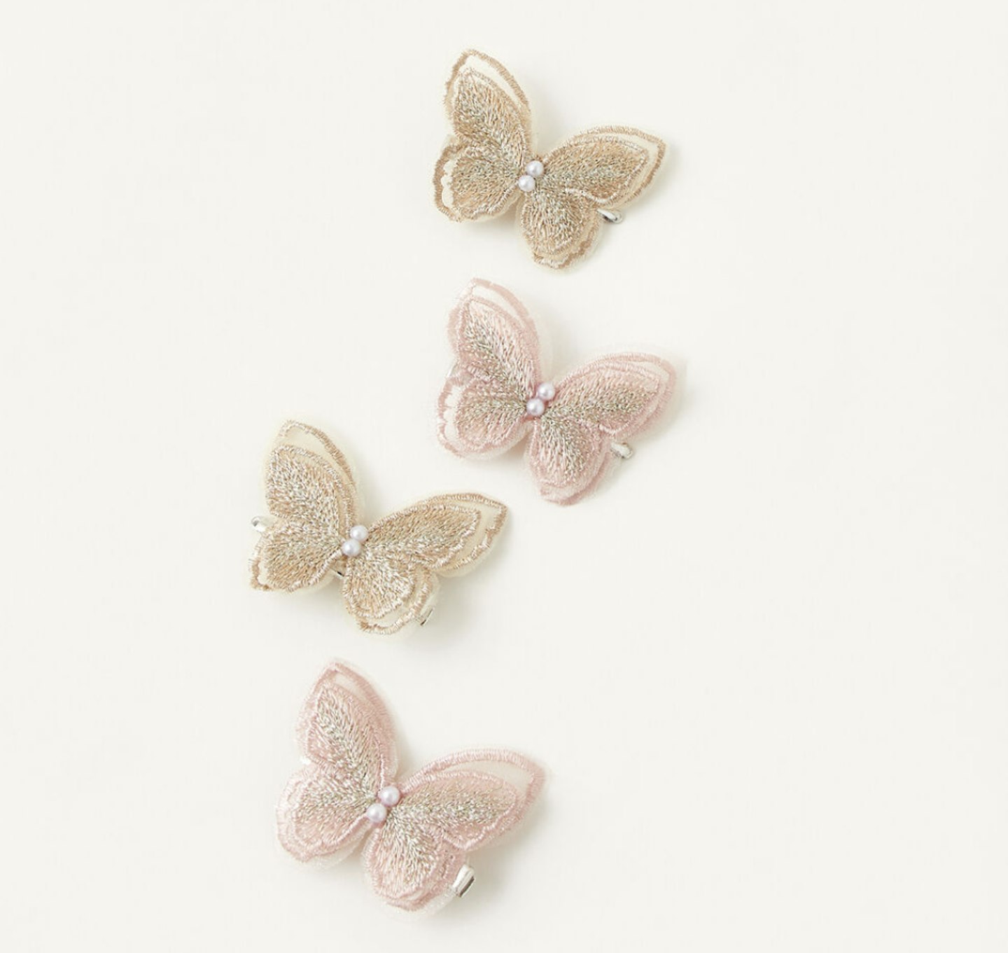 Lacey Butterfly Hair Clip Multipack