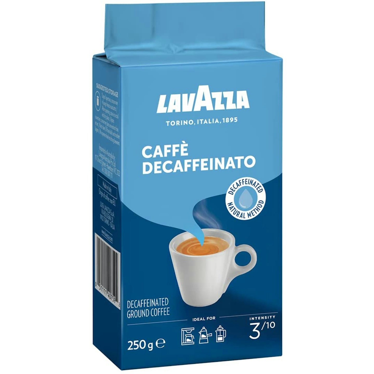 Lavazza Caffe Decaffeinated Ground Coffee