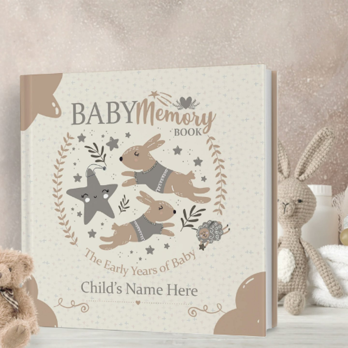 Memory And Milestone Book Personalised for Baby