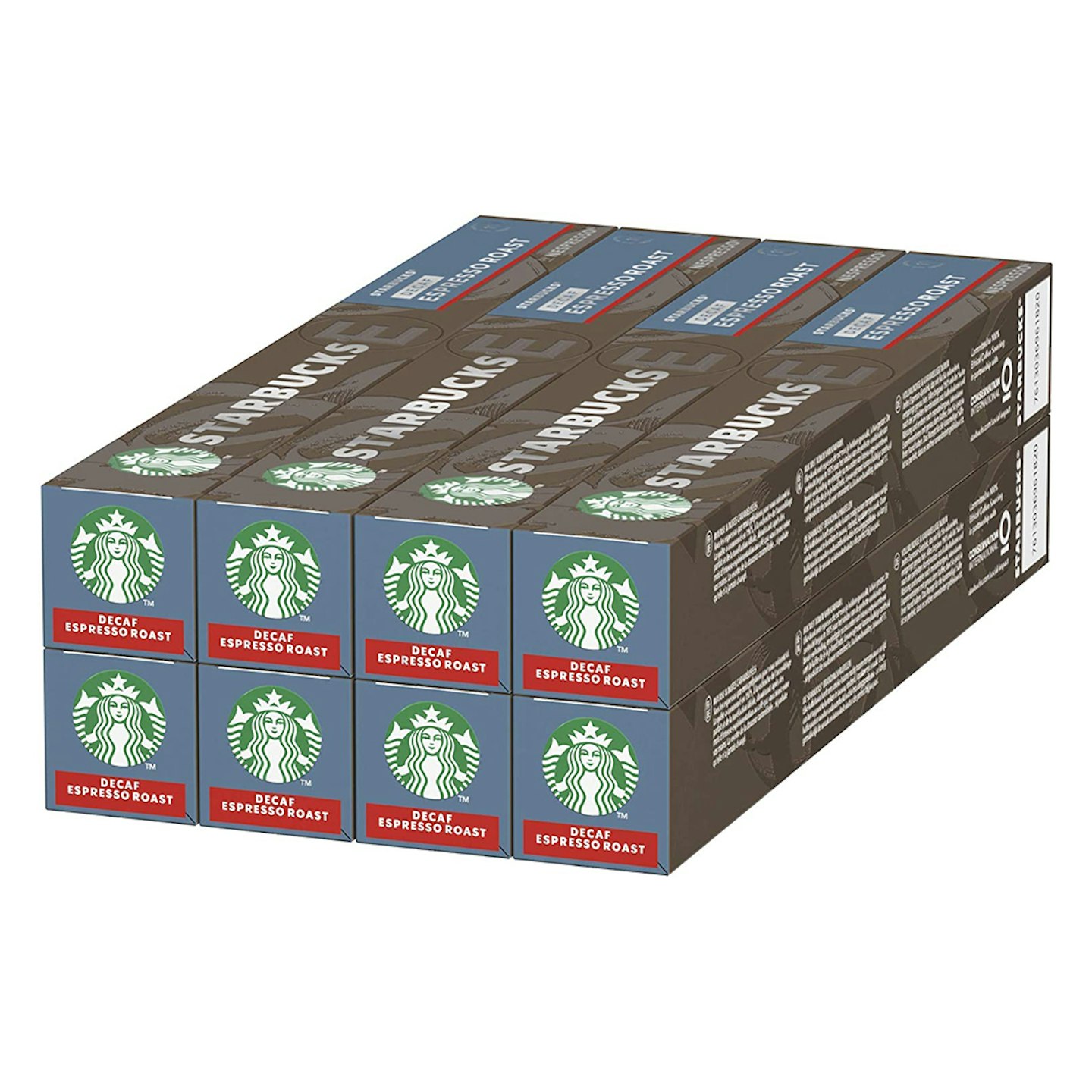 Starbucks Decaf Espresso Roast by Nespresso Dark Roast Coffee Pods 