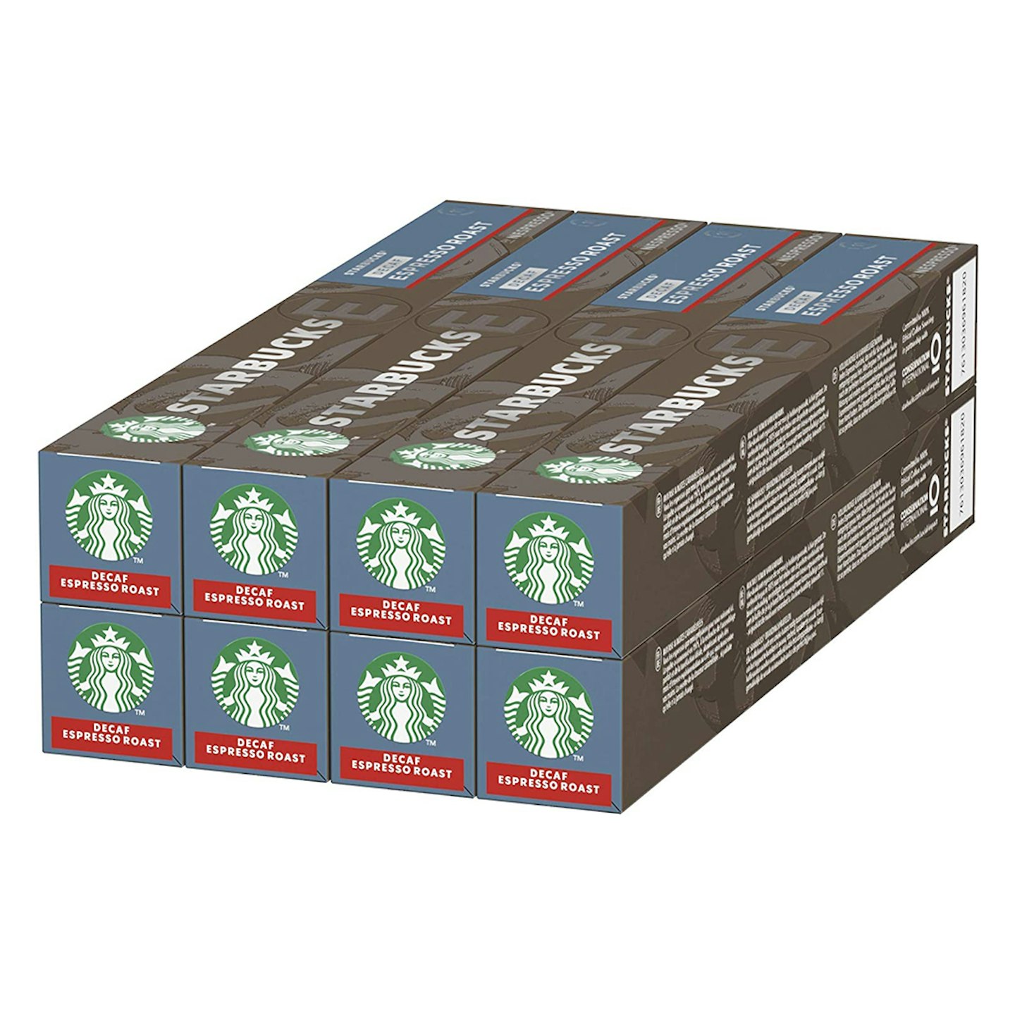 Starbucks Decaf Espresso Roast by Nespresso Dark Roast Coffee Pods