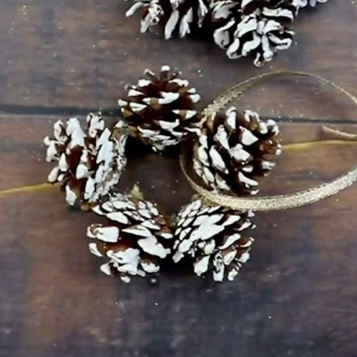 Pinecone-wreath