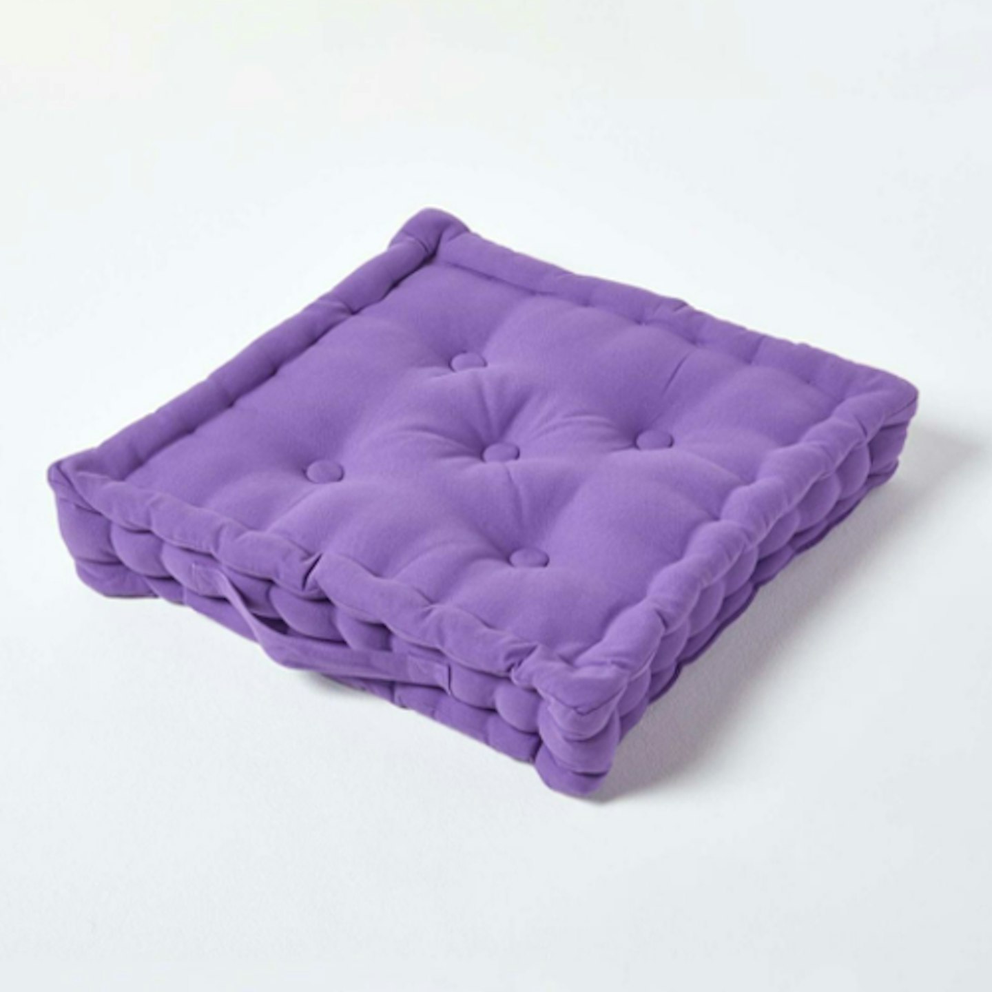 Cotton Purple Floor Cushion
