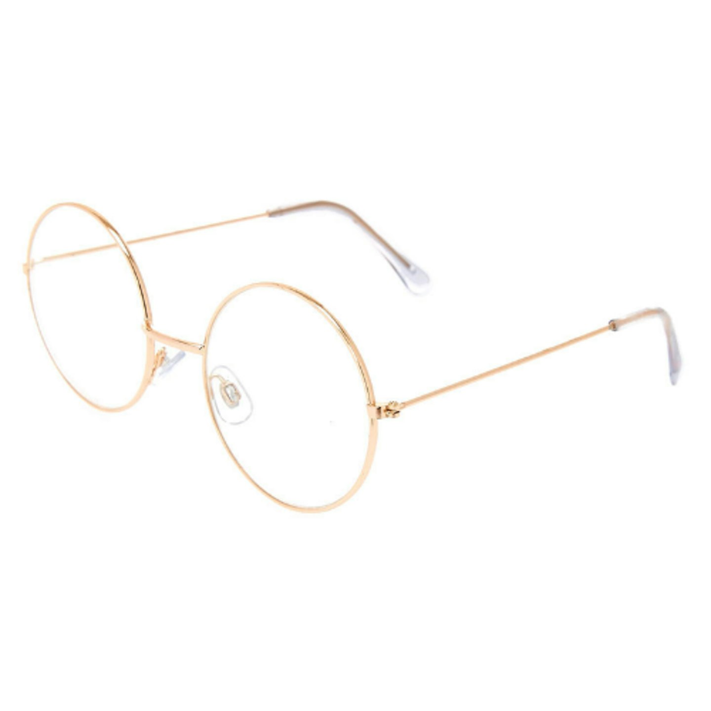 Gold Round Clear Lens Frames