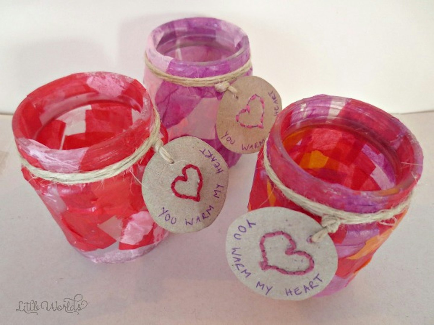 'You Warm My Heart' lantern