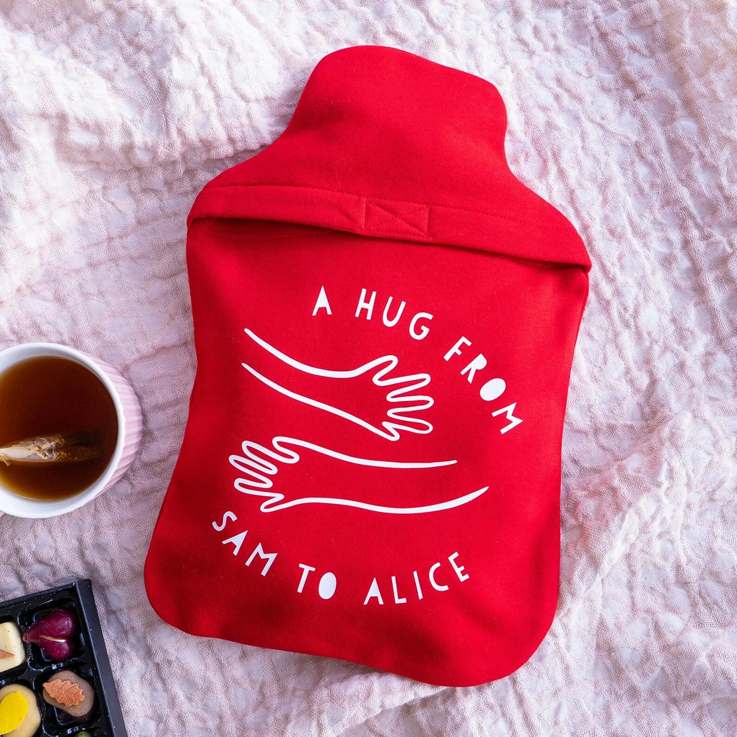 hug hot water bottle