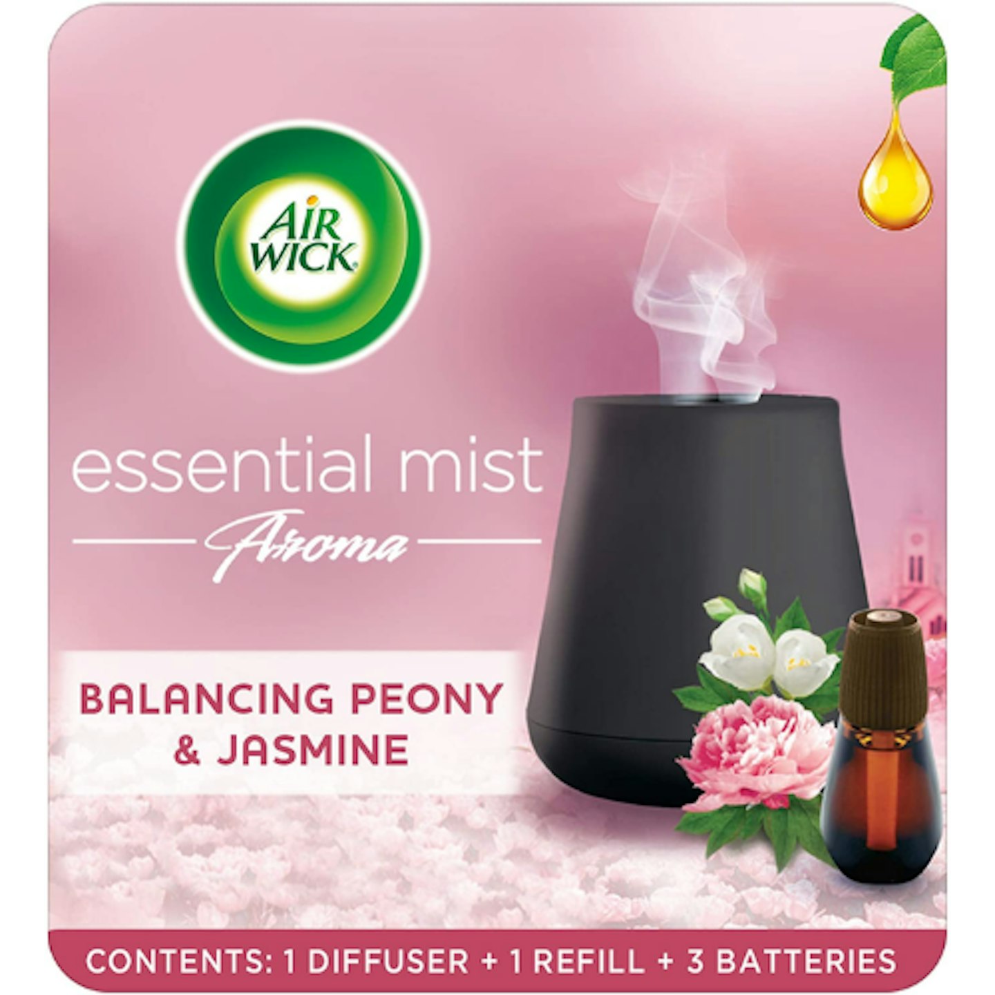 Airwick Essential Mist Kit, Essential Oil Diffuser