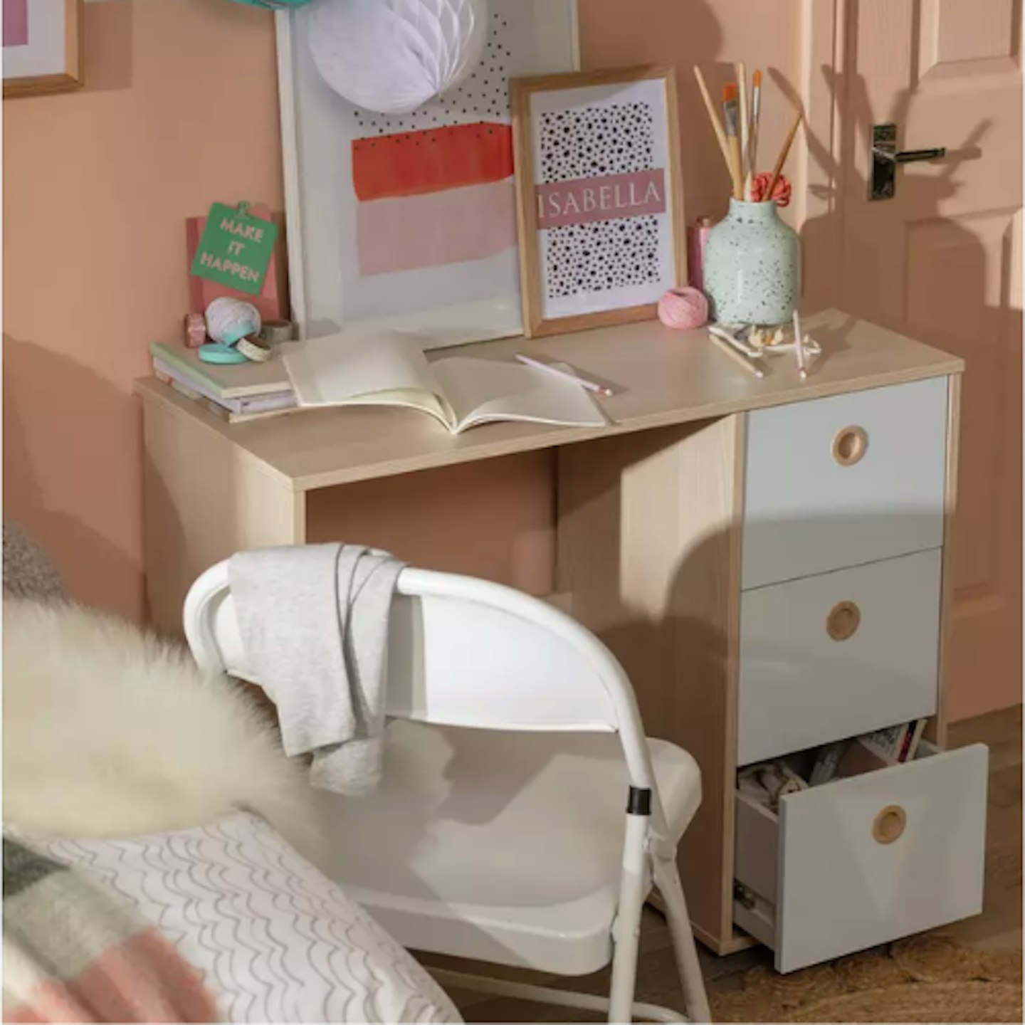 Habitat Kids Camden 3 Drawers Desk