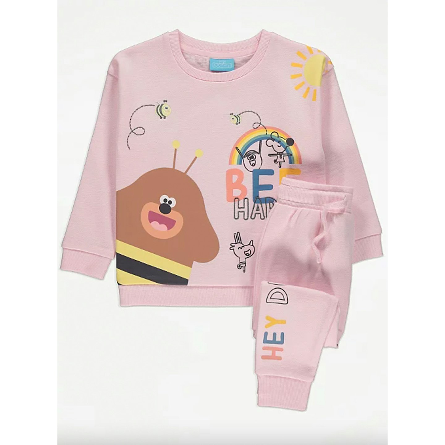  Hey Duggee Pink Sweatshirt and Joggers Outfit
