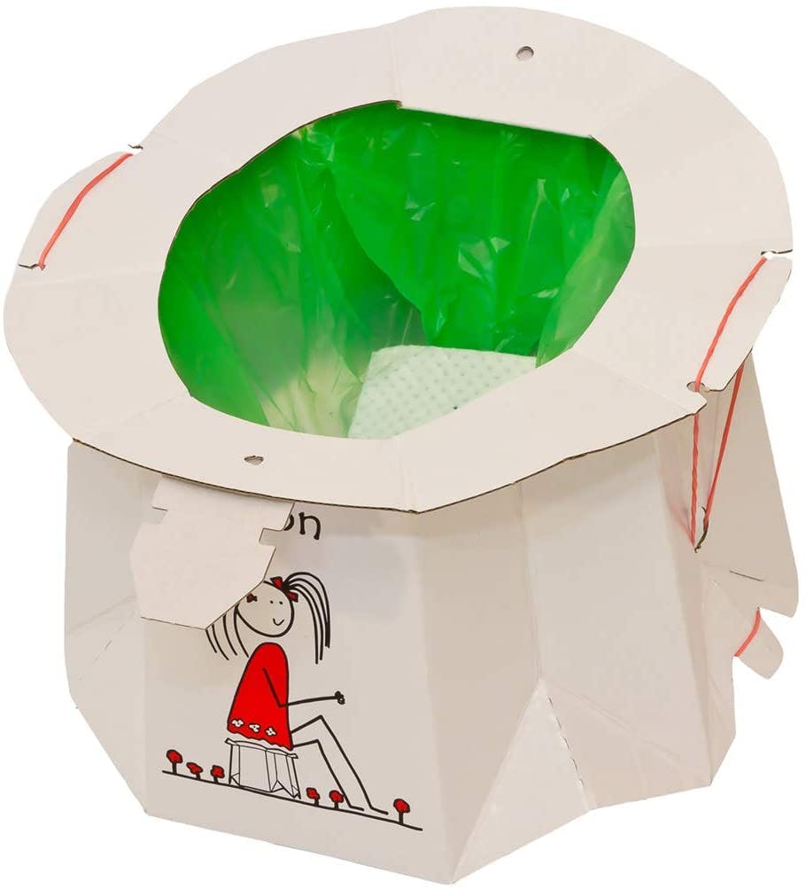 Potty Liners Disposable - 50 Pack Travel Potty Chair | Ubuy Nigeria