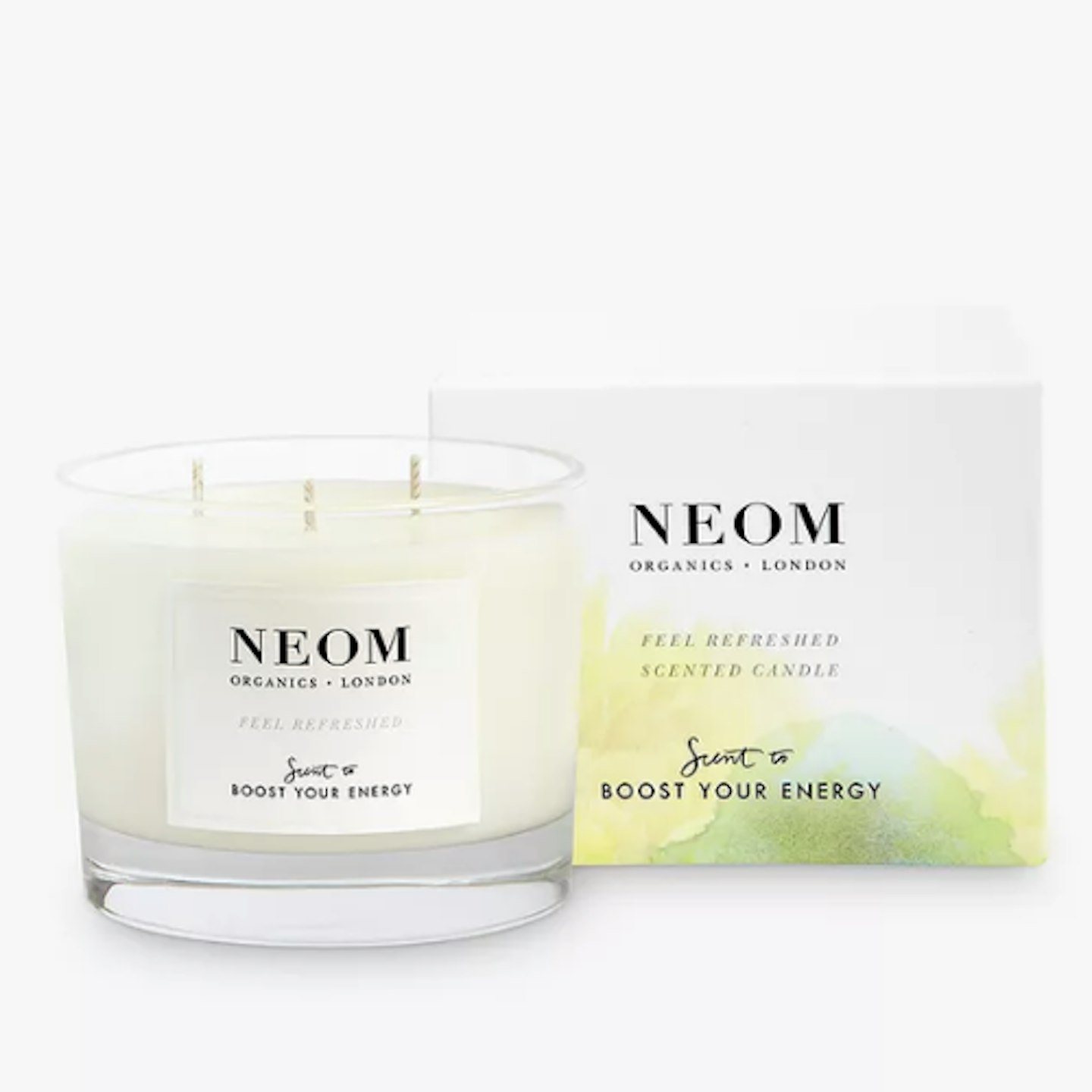 Neom Organic London Feel Refreshed 3 Wick Scented Candle