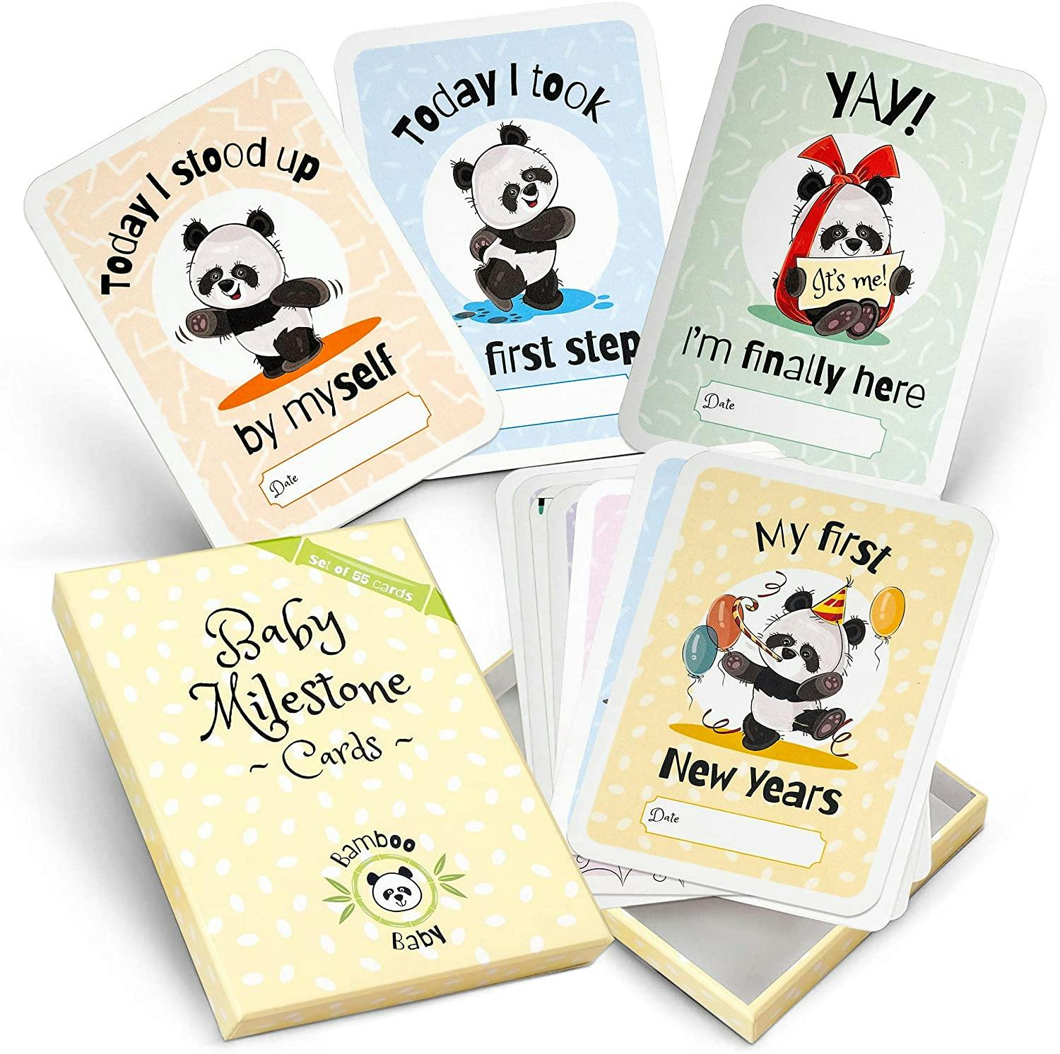 Baby milestone cards store asda