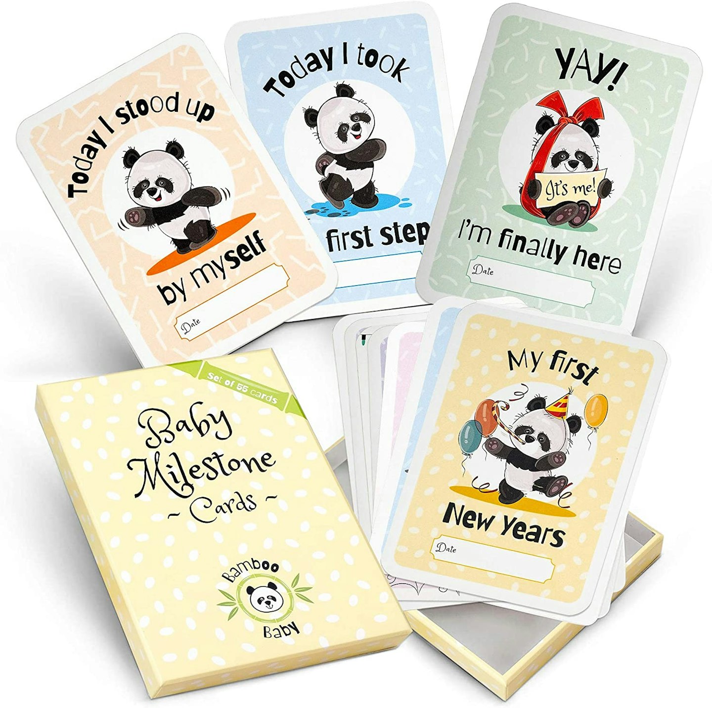 ​​Panda Baby Milestone Cards
