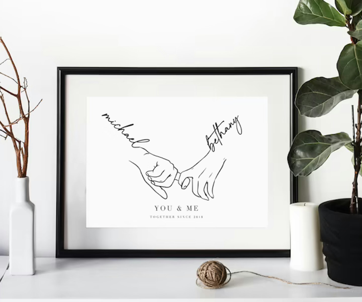 Personalised Couples Print